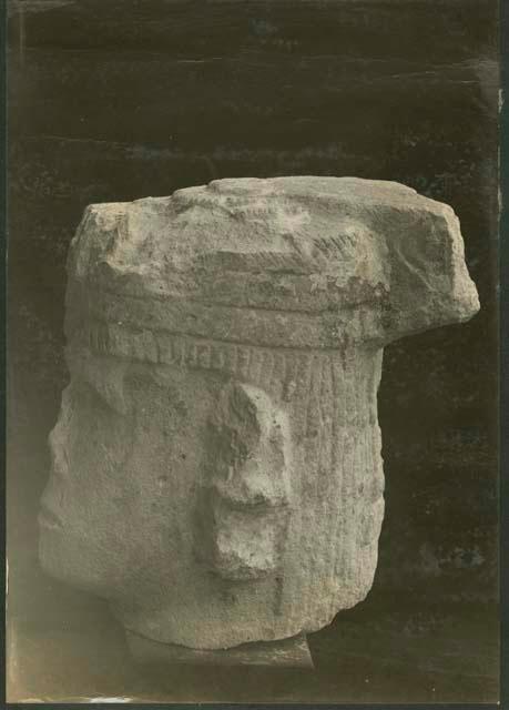 Temple of the Warriors, head of Chac Mool