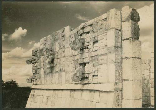 Temple of the Warriors, mask panels