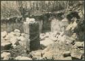 Temple of the Phalli, west end of colonnade and doorway