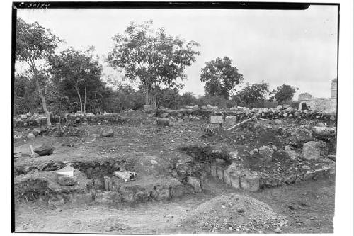 Caracol. S. Annex, W. side of small court.