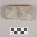 Ground stone, rectangular object fragment