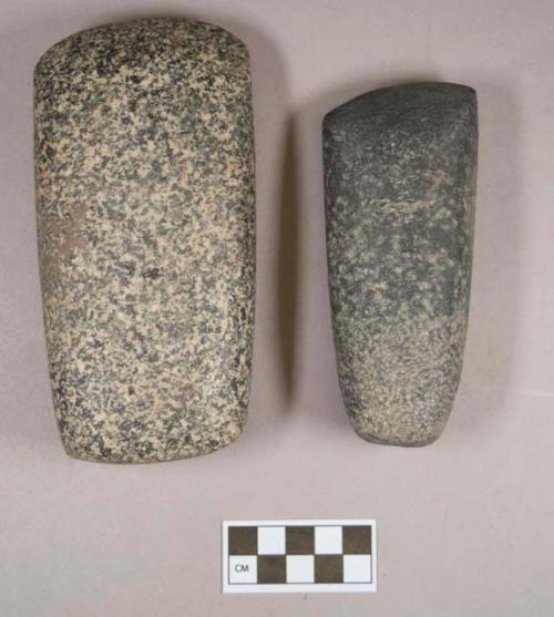 Ground stone, adzes