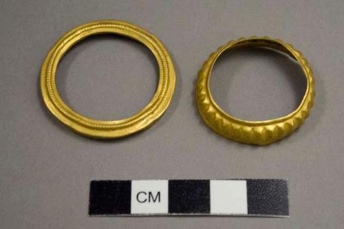 Gold rings