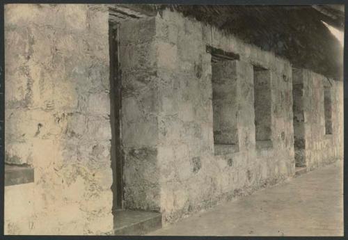 Hacienda Chichen, corridor of guest house