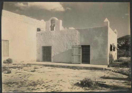 Hacienda Chichen, church sacristy used as photographic laboratory