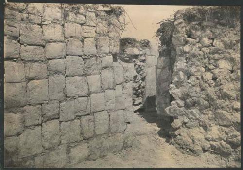 Temple of the Initial Series, inner chamber, looking northwest