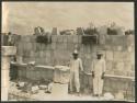 Temple of Wall Panels, south wall during repair