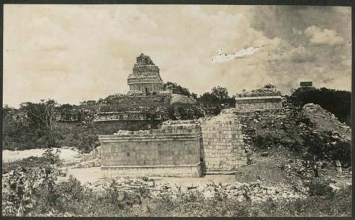 Temple of Wall Panels, looking northwest