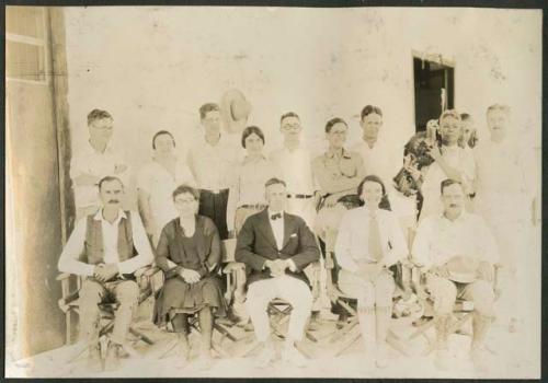 Staff of 1927 field season