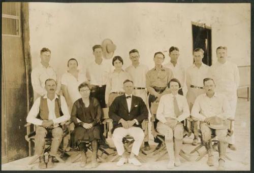 Staff of 1927 field season