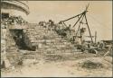 Caracol, stairway of upper terrace