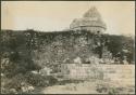 Caracol, repaired lower stairway of North end