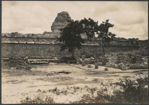 El Caracol, South Annex, T-House and small court