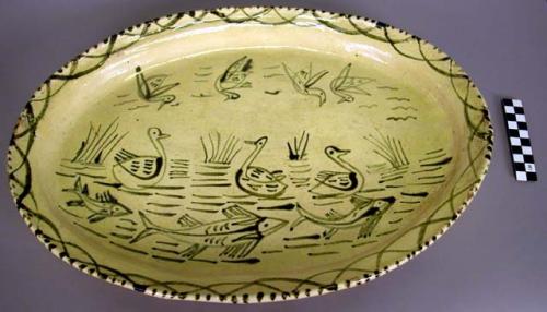 Ceramic platter