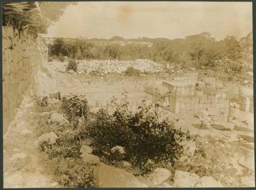 Caracol, looking east of South Annex