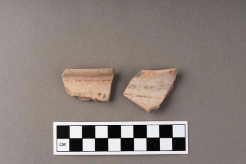 2 sherds - Villa Ahumada Polychrome, Memmott Variant