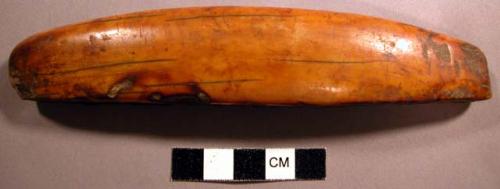 Ulu (woman's knife) handle of ivory