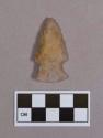 Chipped stone, projectile point, side-notched