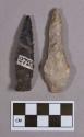 Chipped stone, perforator and stemmed projectile point