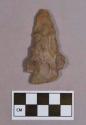 Chipped stone, projectile point, stemmed