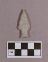 Chipped stone, projectile point, stemmed