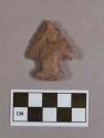 Chipped stone, projectile point, corner-notched