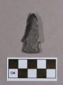 Chipped stone, projectile point, stemmed