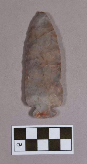 Chipped stone, projectile point, corner-notched