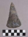 Chipped stone, biface, triangular