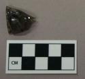 Glass, olive bottle lip fragment