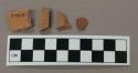 Ceramic, unglazed redware body sherds