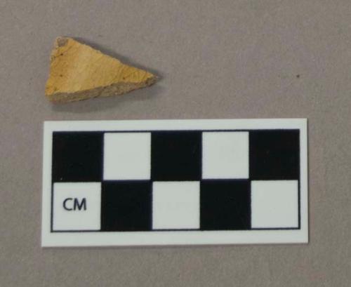 Ceramic, yellowware body sherd