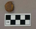 Ferrous metal, button fragment