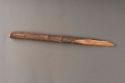 Sharpened stick; peg for climbing baobab tree