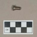 Metal, pan head flat end phillips screw