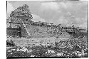 Caracol, lower stairway under repair.