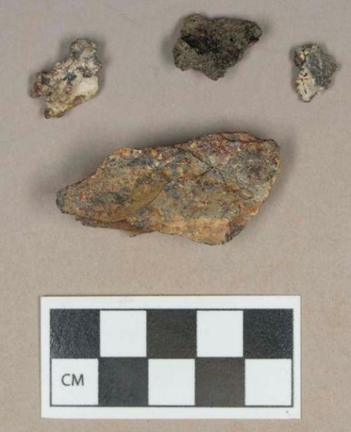 Unclassified, slag fragments