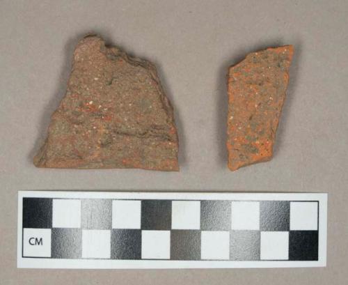 Ceramic/architectural, roof tile fragments