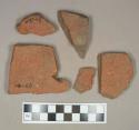 Ceramic/architectural, roof tile fragments