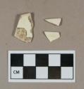 Ceramic, creamware rim sherds