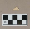 Ceramic, refined earthenware body sherd, surfaces missing