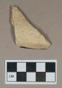 Ceramic, brown glazed buff bodied earthenware body sherd