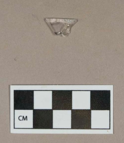 Glass, tumbler rim fragment