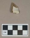 Ceramic, whiteware base sherd