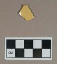 Ceramic, yellowware rim sherd