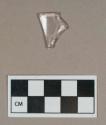 Glass, colorless tumbler rim fragment