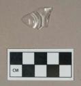 Glass, colorless pattern molded lighting glass fragment