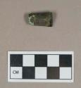 Metal, unidentified copper alloy hardware fragment