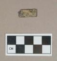 Metal, unidentified lead fragment