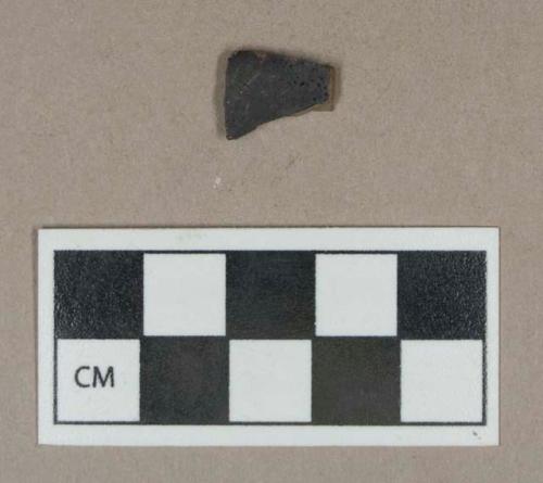 Ceramic, Jackfield-type earthenware body sherd